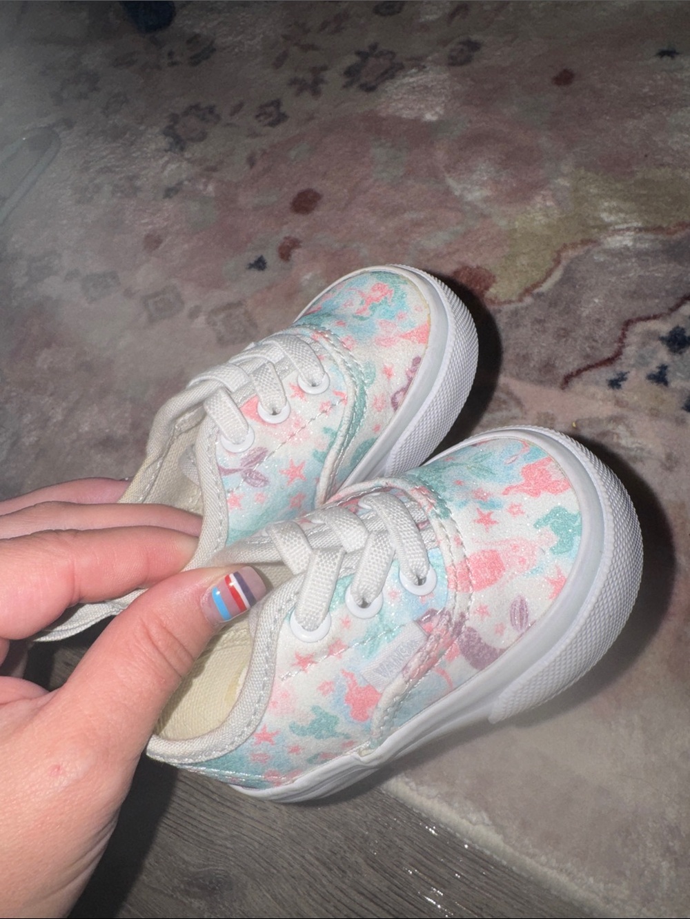 US Toddler 2.0 mermaid vans